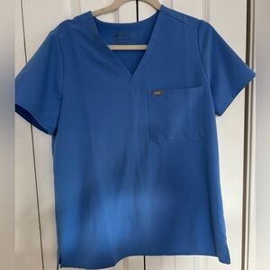 Figs Ceil Blue Scrub set